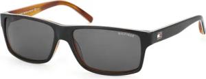 Tommy Hilfiger TH 1042/N/S UNO Y1, Rechteckige Sonnenbrille, Herren, in Sehstärke erhältlich