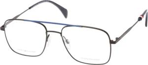 Tommy Hilfiger TH 1537 D51, inkl. Gläser, Aviator Brille, Herren