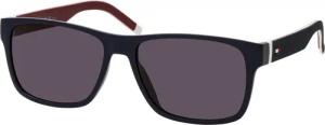 Tommy Hilfiger TH 1718/S FLL, Quadratische Sonnenbrille, Herren, in Sehstärke erhältlich