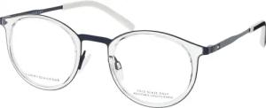 Tommy Hilfiger TH 1845 900, inkl. Gläser, Runde Brille, Herren