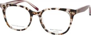 Tommy Hilfiger TH 2160 5DN, inkl. Gläser, Quadratische Brille, Damen