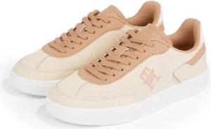 Tommy Hilfiger TH HERITAGE SNEAKER PERF Plateausneaker, Freizeitschuh, Halbschuh, Schnürschuh mit TH-Logostickerei