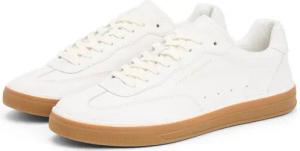 Tommy Hilfiger TH LO LUX LTH Sneaker Freizeitschuh, Halbschuh, Schnürschuh mit honigfarbener Laufsohle