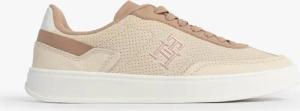 Tommy Hilfiger TH Monogram Sneaker Damen Muslin/Claystone