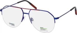 Tommy Hilfiger TJ 0013 FLL, inkl. Gläser, Aviator Brille, Unisex
