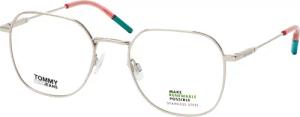 Tommy Hilfiger TJ 0091 010, inkl. Gläser, Runde Brille, Unisex