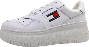 Tommy Hilfiger TJW RETRO BASKET FLATFORM EN0EN02506YBS Weiß YBS White