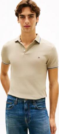 Tommy Hilfiger "TOMMY TIPPED SLIM POLO"