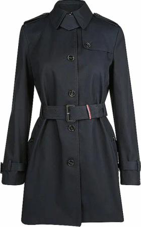 TOMMY HILFIGER Trenchcoat dunkelblau | L