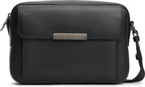 Tommy Hilfiger Umhängetasche "TH BUSINESS LEATHER CAMERA BAG", Men Kamarabag, Schultertasche mit verstellbarem Umhängeriemen