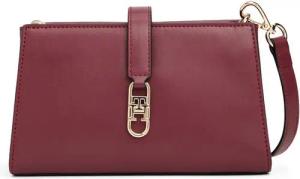 Tommy Hilfiger Umhängetasche TH LIBRE MINI CROSSOVER, Damen Schultertasche, Clutch mit elegantem TH-Verschlusselement