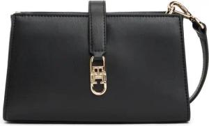 Tommy Hilfiger Umhängetasche TH LIBRE MINI CROSSOVER, Damen Schultertasche, Clutch mit elegantem TH-Verschlusselement