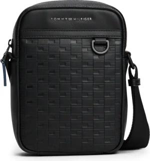 Tommy Hilfiger Umhängetasche "TH MODERN MINI REPORTER", Men Schultertasche, Crossbody-Bag mit Flechtmuster