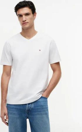 Tommy Hilfiger V-Shirt ESSENTIAL V-NECK unifarben, casual, regular fit, Baumwolle
