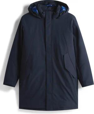 Tommy Hilfiger Wasserabweisender Parka mit Wattierung und Logo-Aufnäher