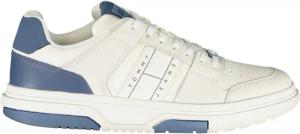 Tommy Hilfiger Weiße Leder Herren Sneaker