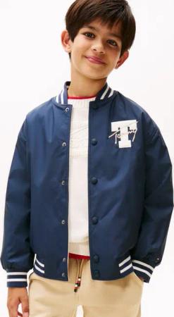 Tommy Hilfiger Wendejacke REVERSIBLE BOMBER JACKET für Kinder bis 16 Jahre