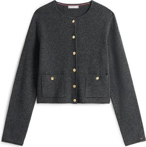 TOMMY HILFIGER Wolljacke grau | XL