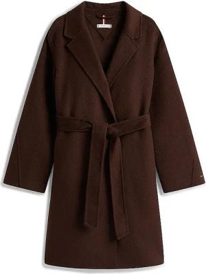 TOMMY HILFIGER Wollmantel braun | 40