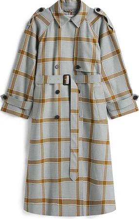 TOMMY HILFIGER Wollmantel hellblau | 36