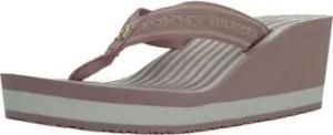 Tommy Hilfiger  Zehentrenner STRIPIES WEDGE BEACH SAN