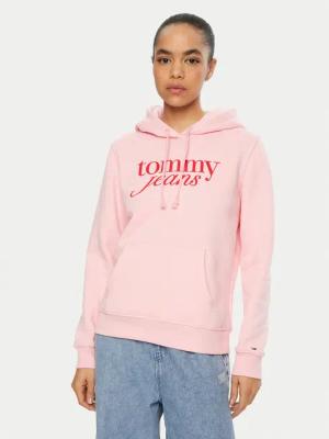 Tommy Jeans Sweatshirt DW0DW20170 Rosa Regular Fit