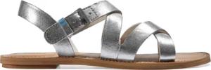 Toms Sizilien Womens Silbersandalen