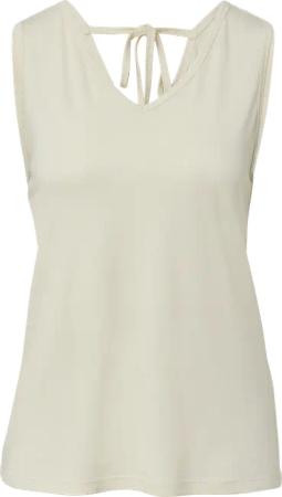 Top mit V-Ausschnitt und Rücken-Detail