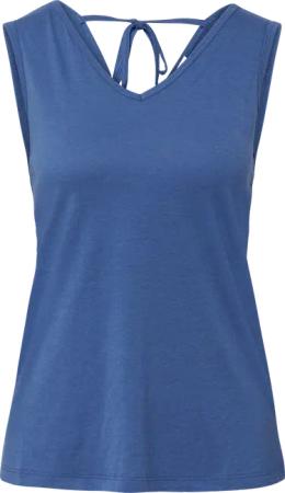 Top mit V-Ausschnitt und Rücken-Detail