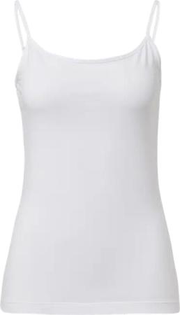 Top mit verstellbaren Spaghettiträgern im Slim Fit