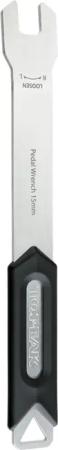 Topeak Pedalschlüssel Pedal Wrench, Silber, 15 mm
