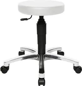 Topstar Arbeitshocker Tec 70 72279 D16 weiß Kunstleder, 1 St.