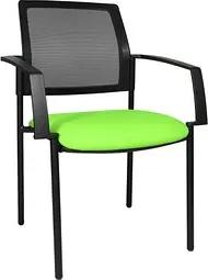 Topstar Besucherstühle BtoB 10 BB200A G050 grün, schwarz Stoff, 2 St.