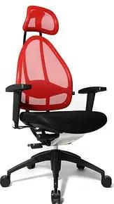 Topstar Bürostuhl Open Art® 2010, OPA0T B910 Stoff rot, Gestell schwarz