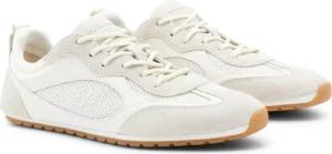 Tory Burch Low-Top Sneaker - White Leather Sneakers - Gr. 9 - in Weiß - für Damen