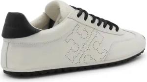 Tory Burch Low-Top Sneaker - White Leather Sneakers - Gr. 9_5 - in Weiß - für Damen
