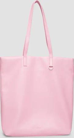 Tote-Bag aus Kunstleder mit Magnetverschluss