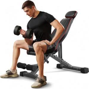 ToteBox Hammerbank mit Erweiterte Rücken und Kopf und 10-Fach Verstellbarer Rückenlehne, (set)