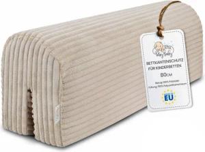 Totsy Baby Bettschutzgitter Bettkantenschutz Kinderbetten 80 cm Schutz Bettrahmen Braun