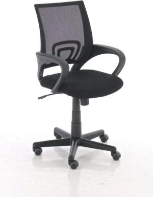 TPFLiving Bürostuhl Genf mit Netzbezug Lila