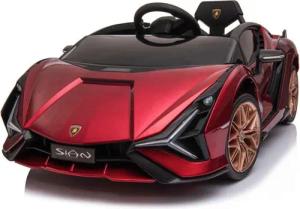 TPFLiving Elektro-Kinderauto Lamborghini Sian rot