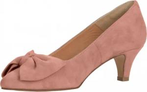 Trachten Pumps Lucia (altrosa, Gr. 41) von Stockerpoint Bella Donna für Damen, Schuhe, Ziegenleder