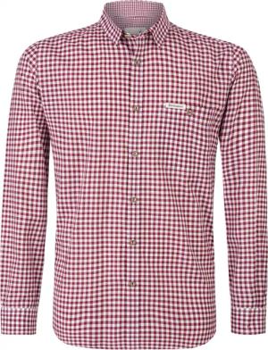 Trachtenhemd Campos3 (bordeaux, Gr. 3XL) von Stockerpoint Classics für Herren, Oberteile, 55% Baumwolle, 45% Polyester