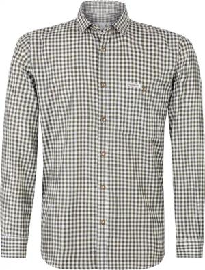 Trachtenhemd Campos3 (schilf, Gr. XL) von Stockerpoint Classics für Herren, Oberteile, 55% Baumwolle, 45% Polyester