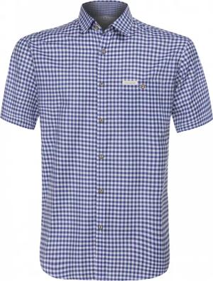Trachtenhemd Renko3 (blau, Gr. XXL) von Stockerpoint Classics für Herren, Trachtenhemden, 55% Baumwolle, 45% Polyester