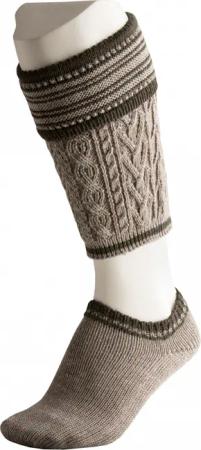 Trachtenloferl Karl (beige-moosgrün, Gr. 3 (43-46)) von Stockerpoint Classics für Herren, Accessoires, 50% Schurwolle, 50% Polyacryl