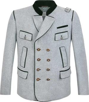 Trachtensakko Corbinian (hellgrau, Gr. 50) von Stockerpoint Classics für Damen, Oberteile, 100% Schurwolle