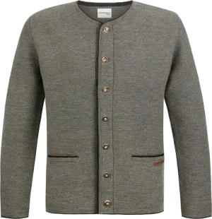 Trachtenstrickjacke Castello (olive, Gr. 52) von Stockerpoint Classics für Herren, Oberteile, 50% Wool, 50% Polyacryl