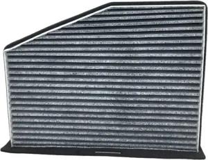 Trade-Shop Aktivkohlefilter Innenraumfilter passend für VW GOLF 5 6 PASSAT B6 B7 AUDI A3 8P, Zubehör für VW 1K1 819 653 A, 1K1 819 653 B, AUDI 1K1 819 653 A, 1K1 819 653 B, Maße: 27,8 x 21,4 x 3,1cm / für eine saubere Luft im Inneren des Autos