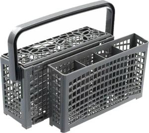 Trade-Shop Besteckkorb Korb Universal teilbar für fast alle 45cm 60cm Spülmaschinen, 23cm x 8,5cm + 4,5cm x 13,5cm / Geschirrspüler / Geschirrkorb